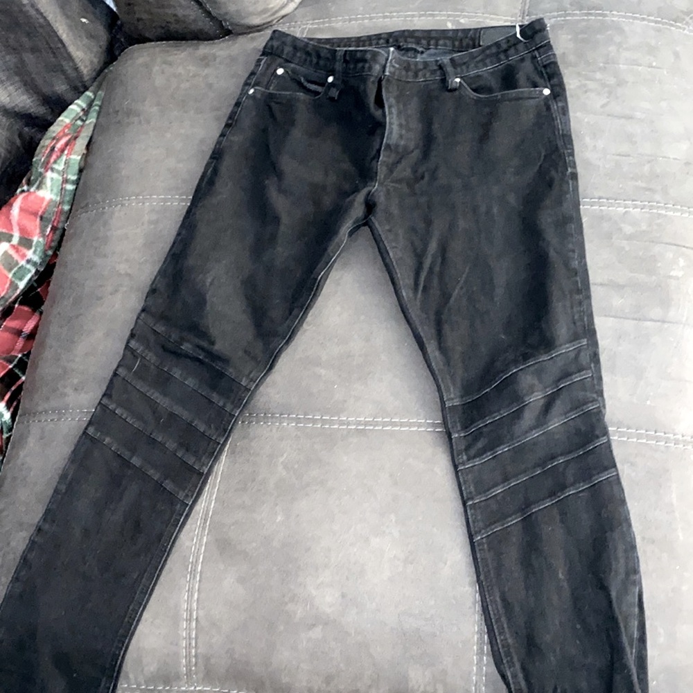 ASOS black skinny jeans size 30x32